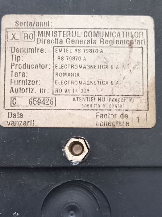 Telefoane de colecție nu trimit în țară predare personal prefer în cen