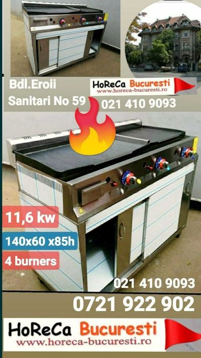 Gratar Gaz 70cm- 80cm profesional / Gratar 50cm Gaz / Grill Gaz 80cm /