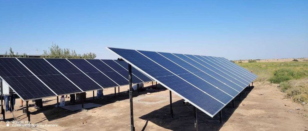 Солнечные панели / Қуёш панеллари / Quyosh panellari / Панелҳои офтобӣ