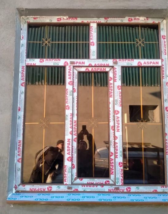 Пластиковые окна двери витражи.