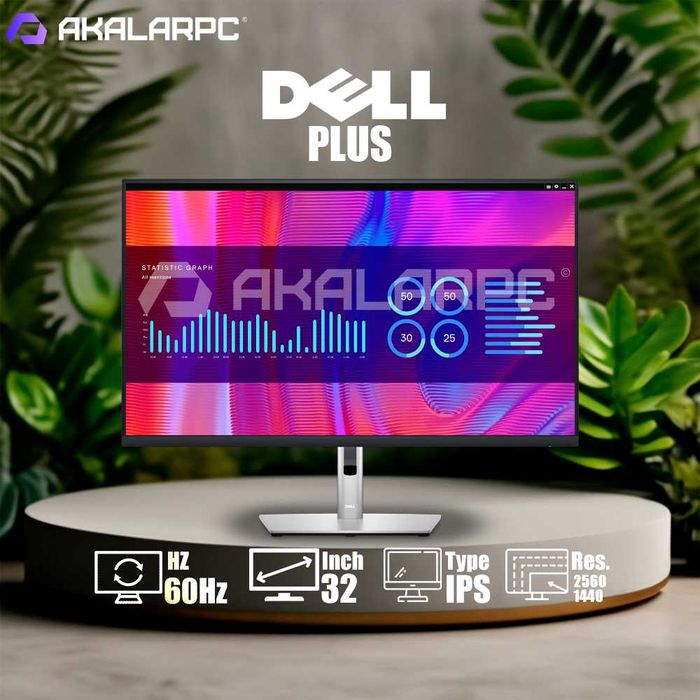 Dell Plus 32" 2K 60Hz - P3223DE