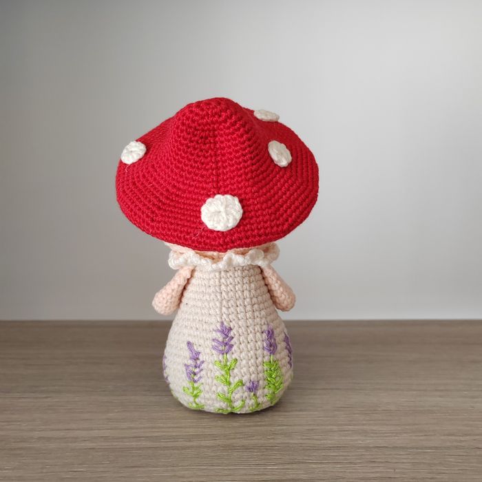 Ciupercă croșetată