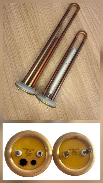 Тэны для водонагревателей,  бойлеров, Термекс.