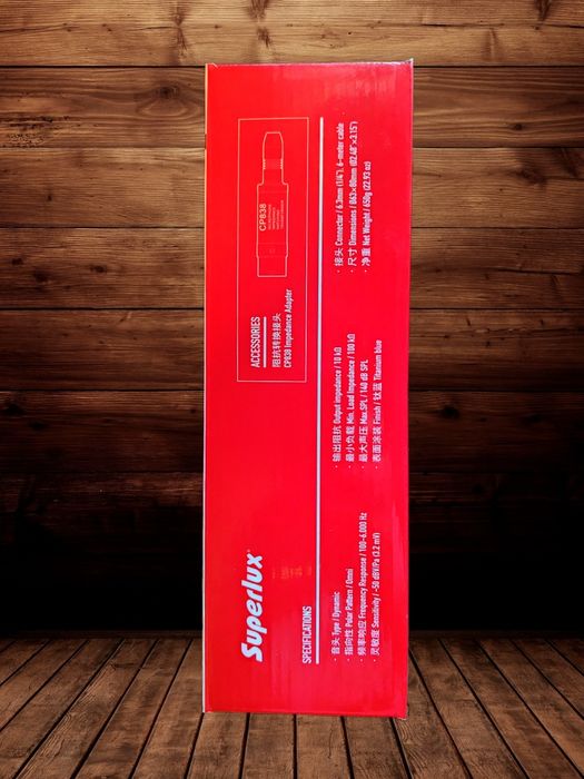 Superlux D112 Инструментален динамичен микрофон за хармоника и други.