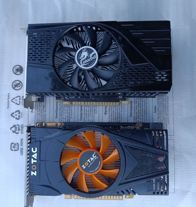 Видеокарта Geforce GTX 550 ti