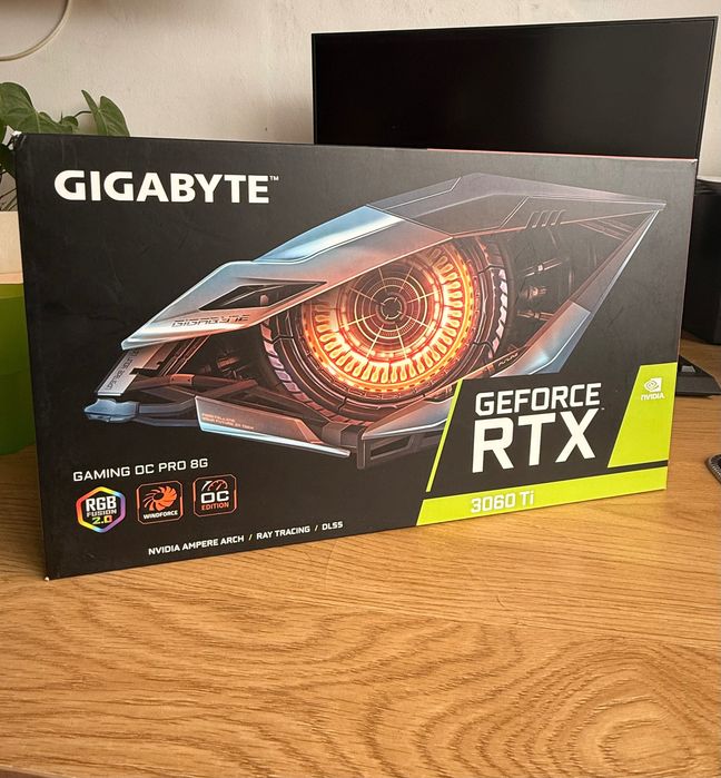 Видео карта Gigabyte GeForce RTX 3060 Ti GAMING OC PRO 8GB
