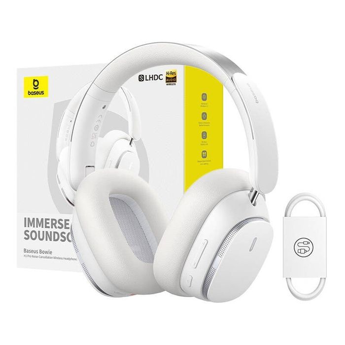 Новые наушники премиум класса Baseus Bowie H1 Pro White