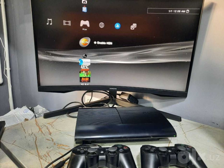 Sony PlayStation 3 Super Slim (CECH-4201A) + 15 игр + 1 геймпад