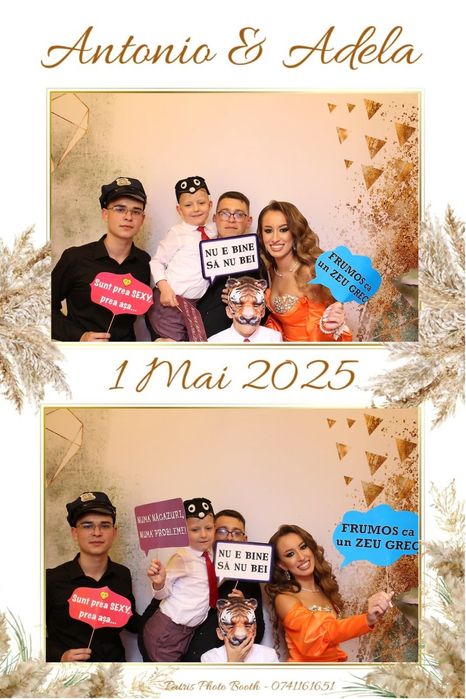 Cabina Foto / Guestbook / Artificii spark / nunta / muzica