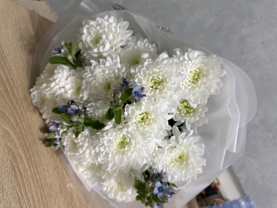 Хризантемы 9 веток