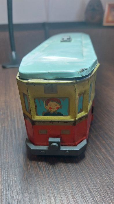Jucarie veche tramvai romanesc Agatex