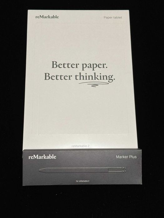 Tableta ePaper reMarkable 2 + marker reMarkable 2 Plus + husa (noi)