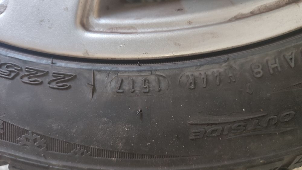 Джанти 17 цола с гуми