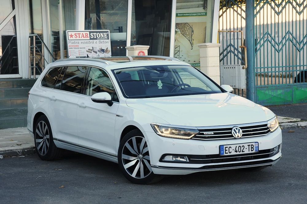 Volkswagen Passat B8 4Motion 2016 2.0TDi 240 CP 4x4 E6 HeadUp Distronic Clima Camera LED
