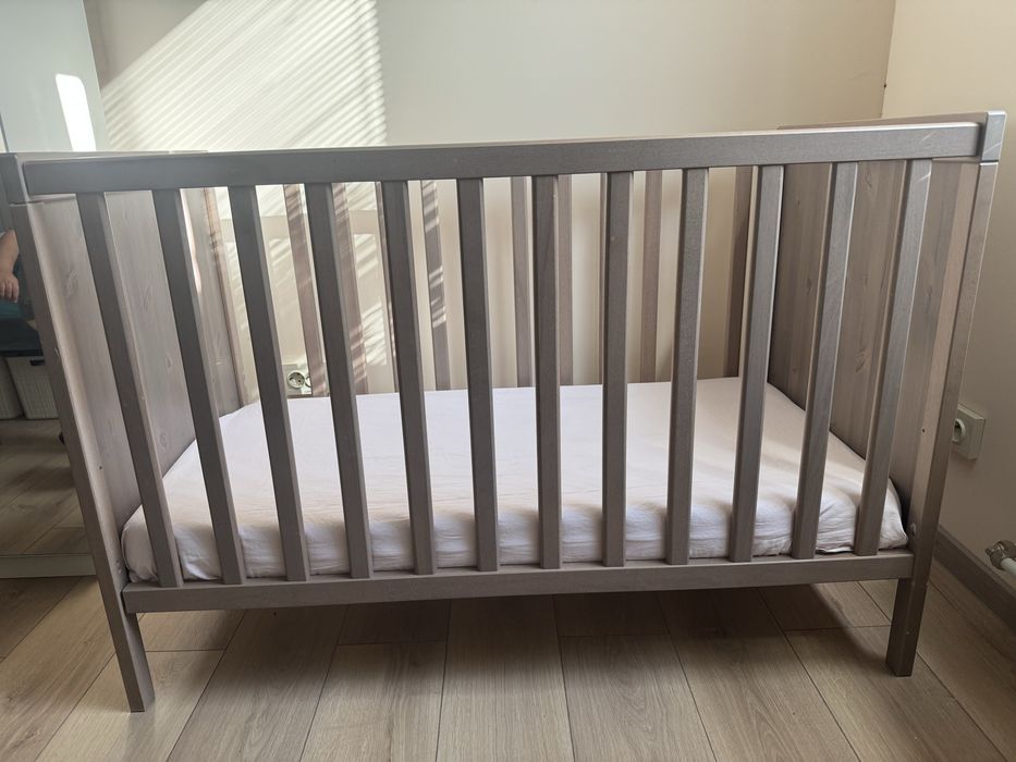Бебешка кошара IKEA SUNDVIK с матрак