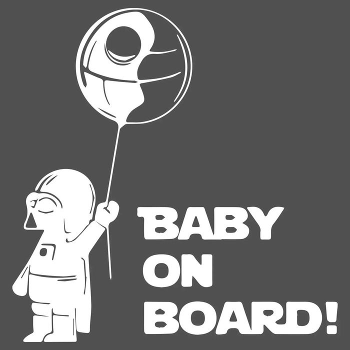 НАМАЛЕНИЕ!!! Стикери Бебе в колата - 4,50