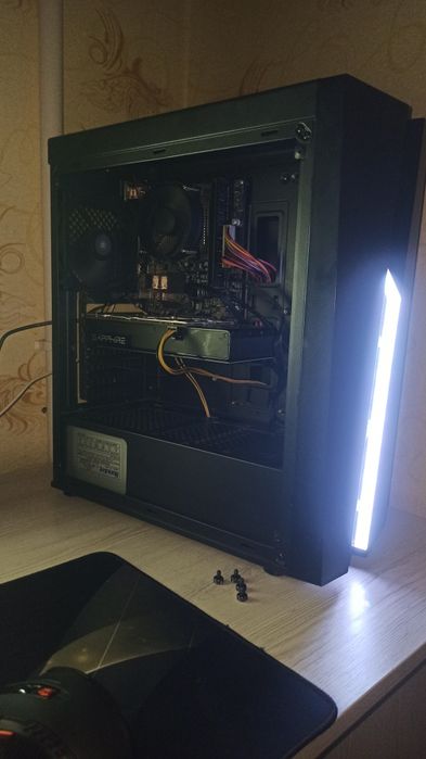 Игровой комплект: ПК + Монитор 100Hz + Механическая клавиатура HiSJ V8