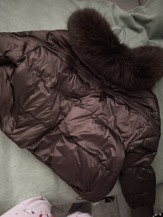 Geaca cu blana naturala