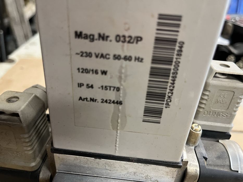 Electrovalva gaz dungs
