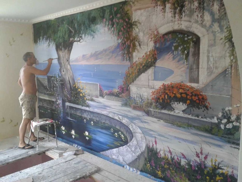 pictura pe perete 3d,tablou portrete după poza,caricaturi