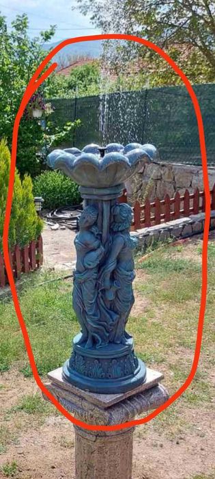 Бетонни  фигури античен стил за дома и градината