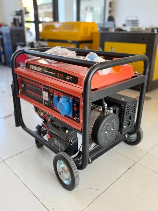 Генератор бензиновый  7.5 кВт Generator 7.5 kvt  binzinda Движок генер