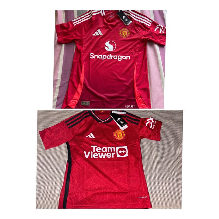 Нови футболни  тениски на Manchester Unated