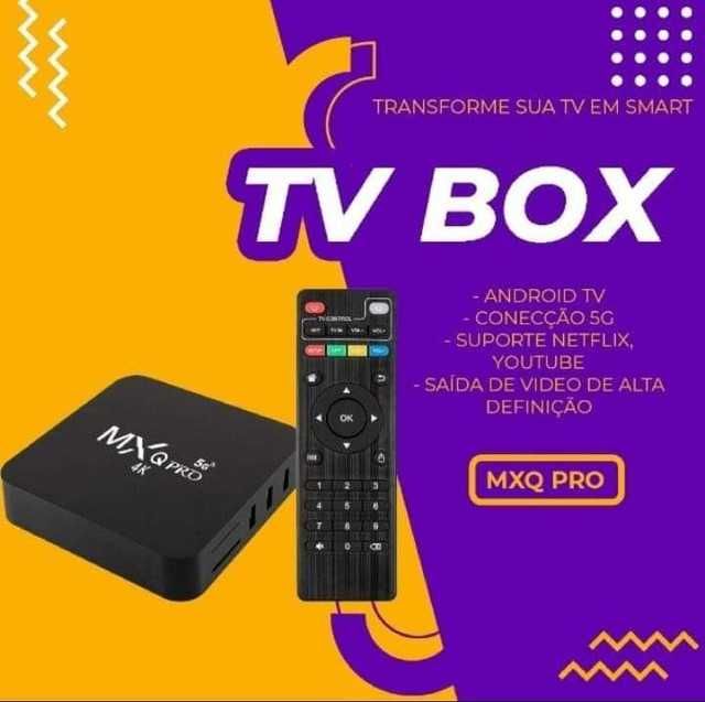 Нови 4K Android TV Box 2GB 16GB MXQ PRO Android TV 9 wifi play store