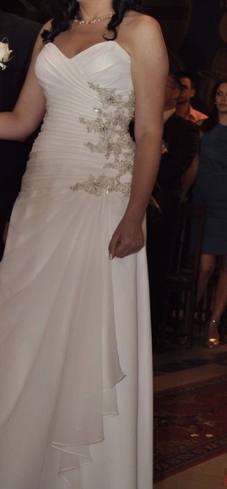 Булчинска рокля след химическо