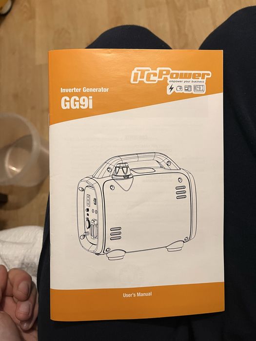 Тих Бензинов Генератор 900W