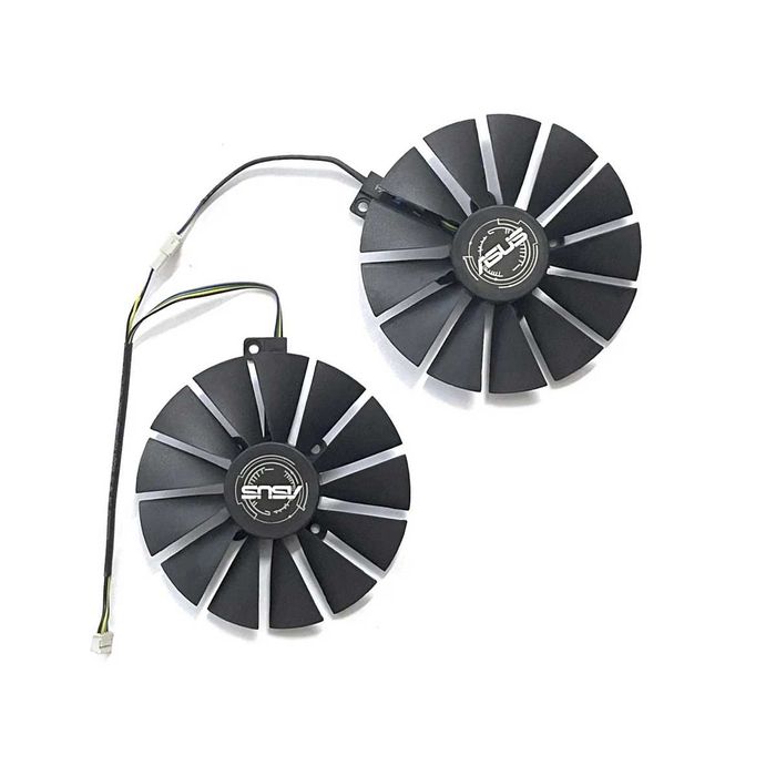 Set 2 Ventilatoare 95mm T129215SM ASUS RX580 570 470 GTX 1070Ti 1050Ti
