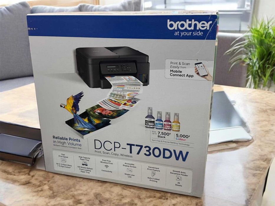 Brother DCP-T730DW Ink Tank Multifunctionala WiFi – 1000 Lei