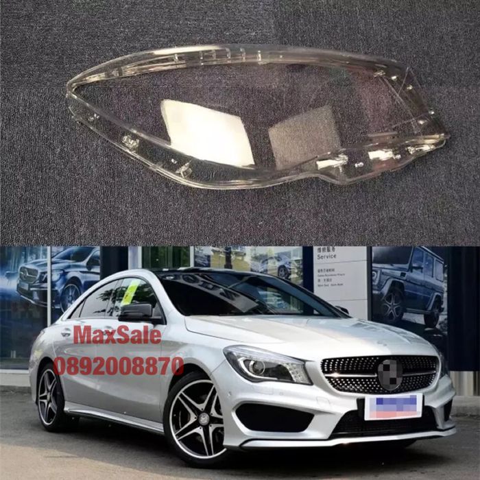 Капаци за фарове за Mercedes benz CLA w117 стъкло мерцедес в117 цла