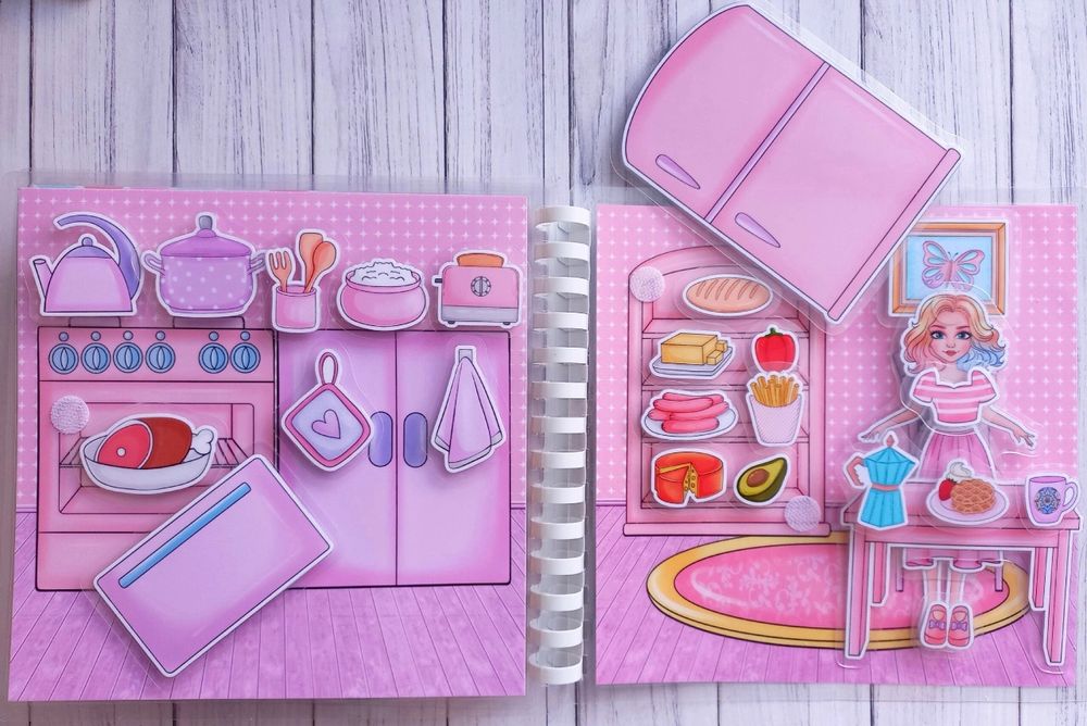 Альбом на липучках В гостях у Энид