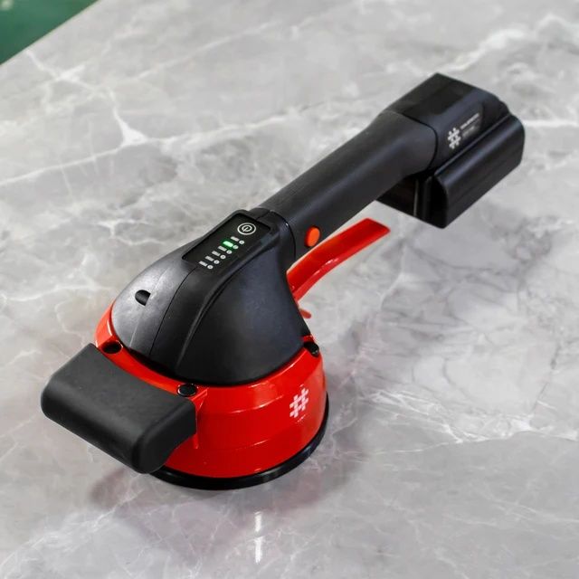 Акумулаторна вендуза машина за плочки виброчук Shijing