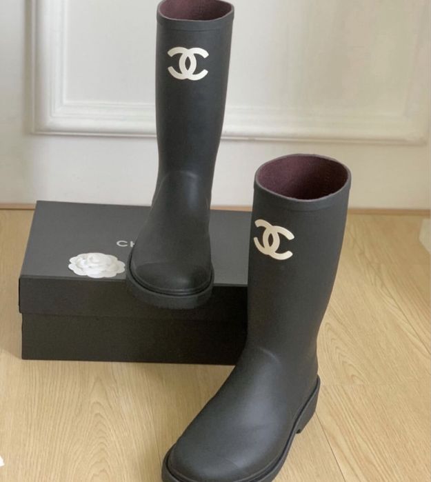 Cizme Chanel Rubber premium pe comanda