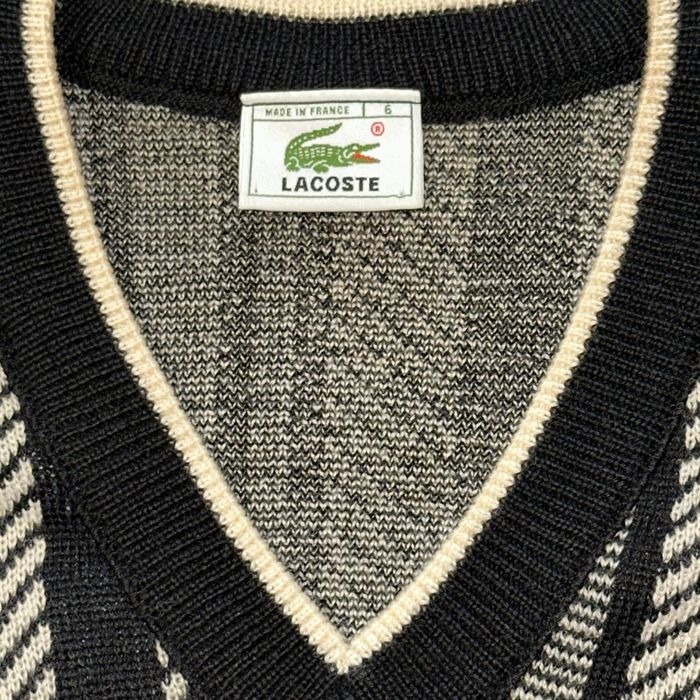 Vintage Lacoste Wool Sweater Пуловер