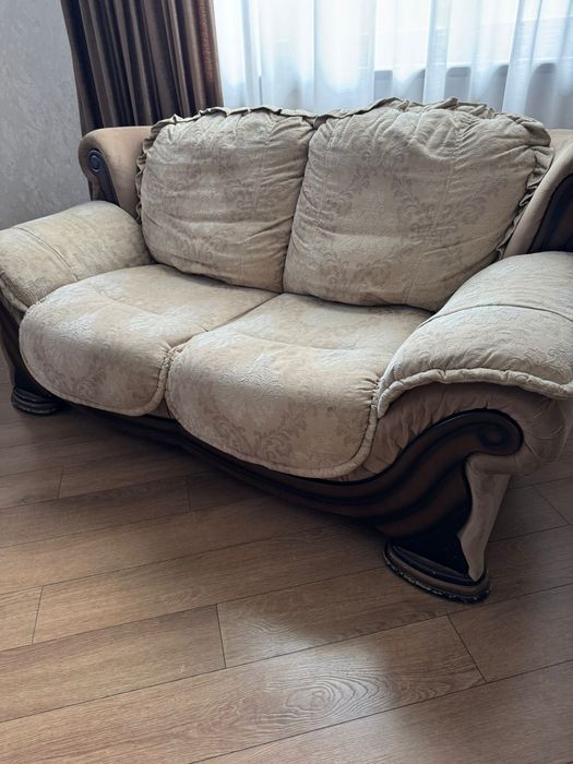 Срочно продам комплект диван софа кресло