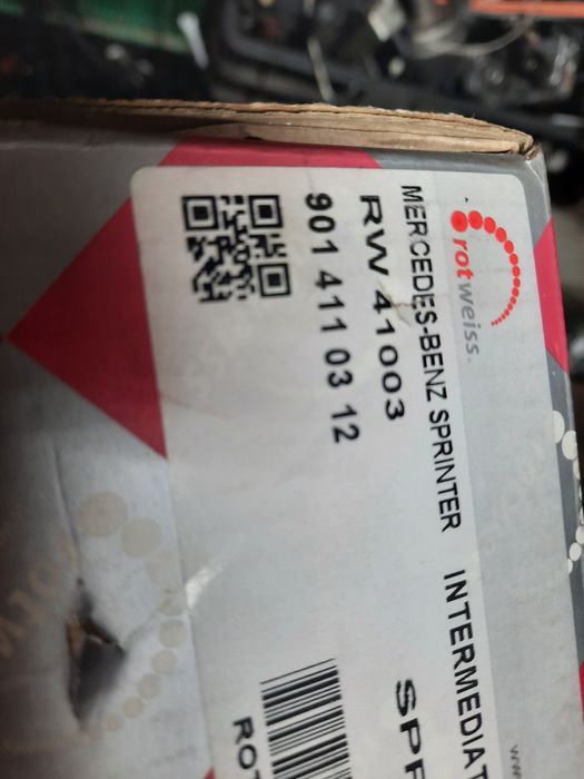 Висаж лагер кардан на mercedes sprinter 901