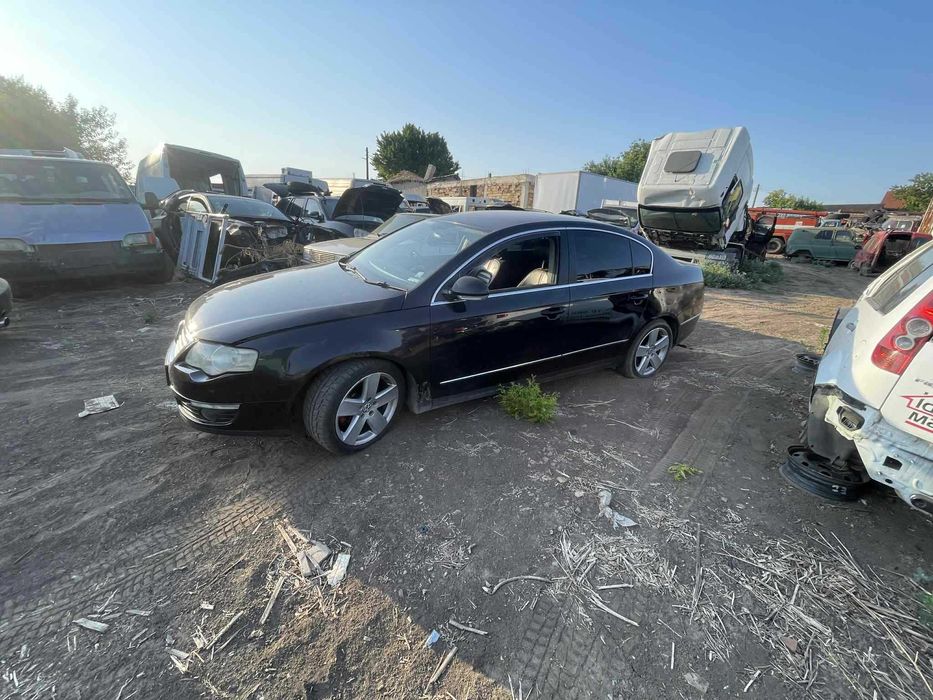 vw passat b6 2.0 tdi bkp на части пасат 6 кожа нави r17