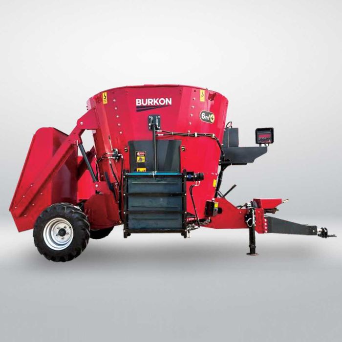 Remorca tehnologica tractata 6 mc, remorca furajera, remorca agricola