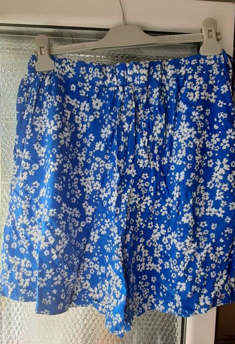 Pantaloni scurti dama Blue Flower