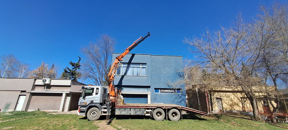 Услуги с кран и транспорт