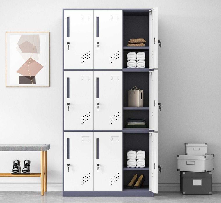 Шкафы раздевальные для офиса и для фитнес клуба в наличии есть и оптом