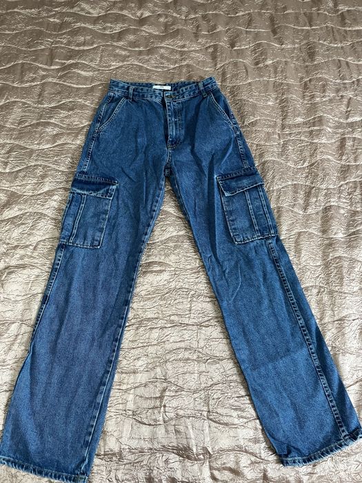 Дънки Stradivarius Straight Leg