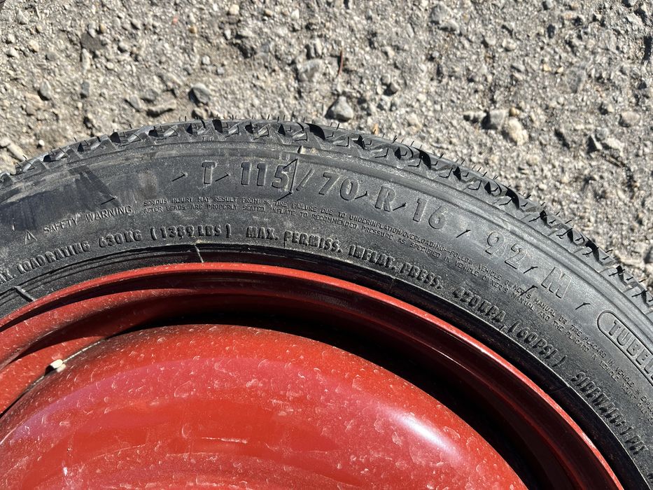 2 бр. патерица 16” за Saab Opel 5x110 ET43