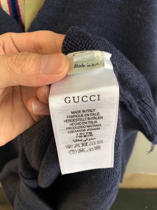 Gucci Retro Preppy Cable Tricot Cardcut Cardigan / îmbrăcăminte