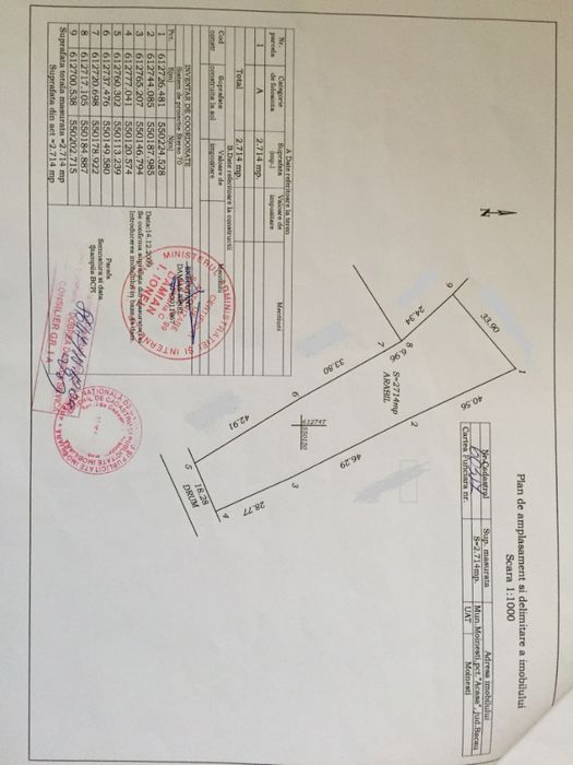 Teren intravilan atractiv/investitie/constructie Comanesti/Moinesti