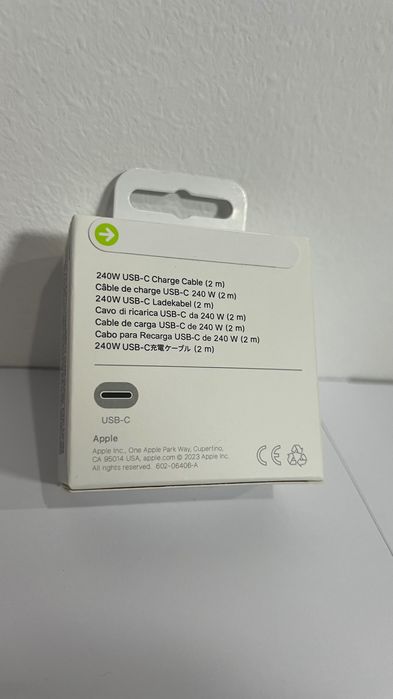  Apple USB-C Charge Cable – 1m и 240W (2m)