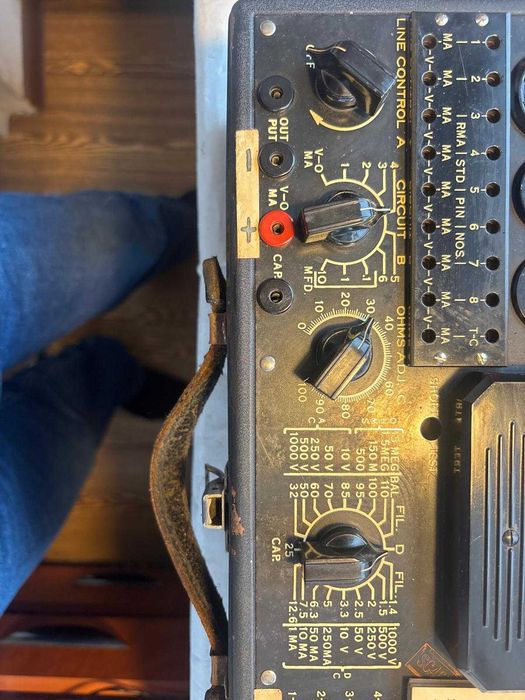 Catometru / Tube Tester TRIPLET 1183-SC – model militar (USA)